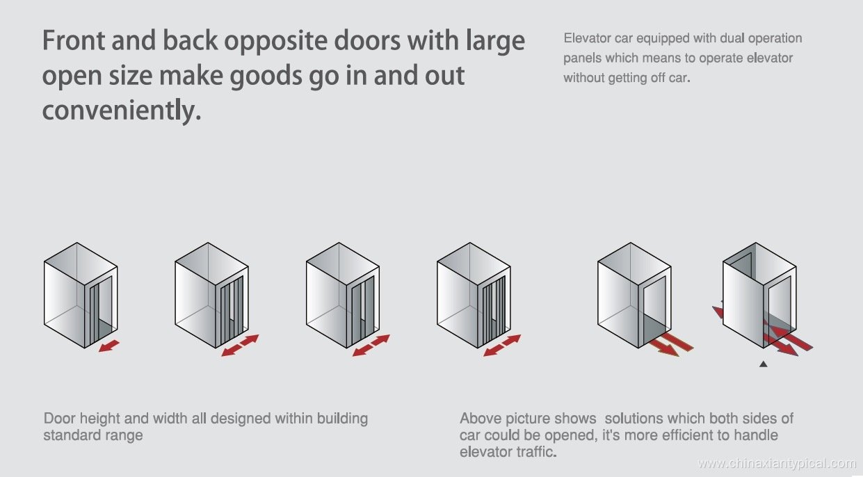 3000kg Freight Elevator Large Space