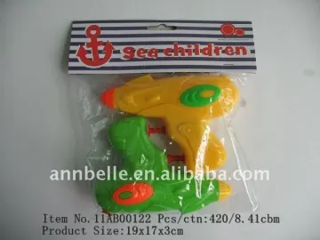Hot sell creative 12*9*4cm Solid color water gun 2pcs