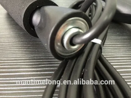 Fitness crossfit skipping ropes speed jump rope jump plastic skipping rope handle jump rope