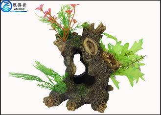 Colorful Artificial Plants Hollow Tree Aquarium Ornaments f