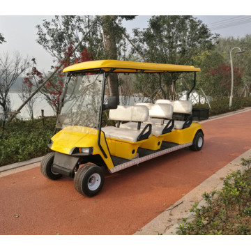 Carrinho de golfe de transporte para 6 pessoas / carro de golfe de transporte