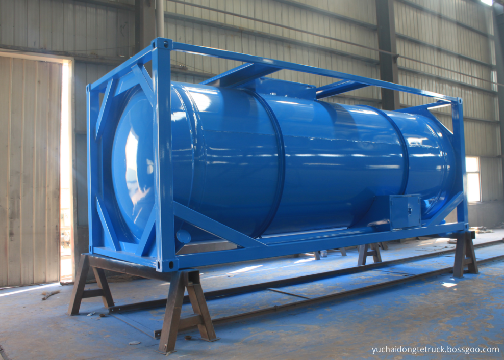 20FT 24000 liters waste water tank container