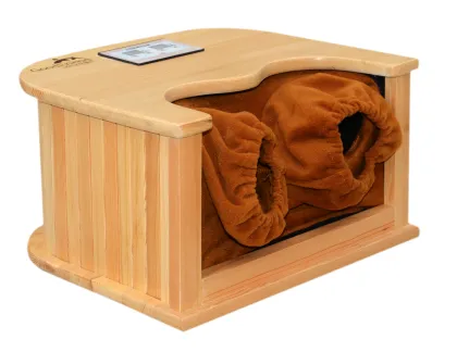 New Far Infrared Wooden Barrel Sauna Foot Bath