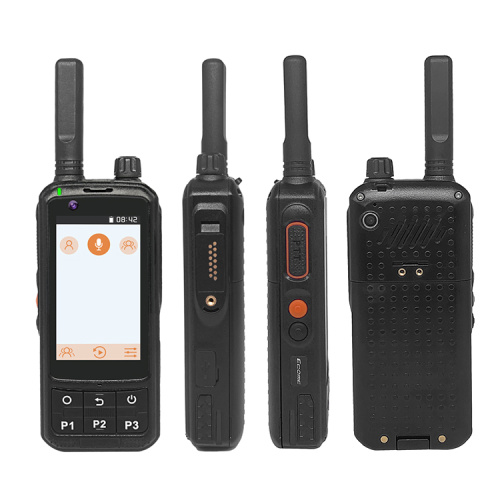 Ecome ET-A89 100-километровый радиозапись Zello Radio Record Android Sim Card Поддержка Walkie Talkie