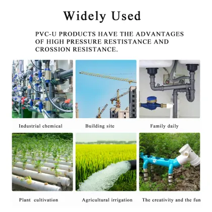 2023 China Industry: PVC SCH80 Pipe Fittings and PVC/UPVC Pipe Clamps for Plastic Pipes