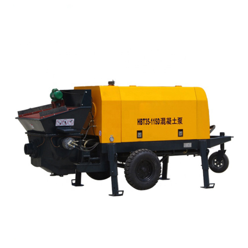 High quality small concrete pump types