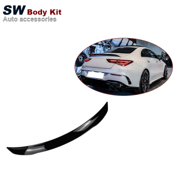 Fiberglass Rear Spoiler Guide for Mercedes-Benz CLA-Class W118: CLA180, CLA200, CLA260, CLA35, CLA45