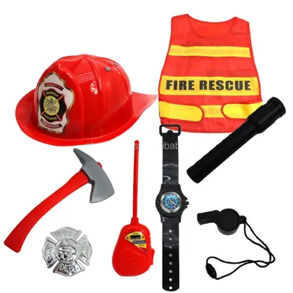 Firefighter Role Play Toy Set and Other Hobbies & Toys for Children