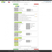 ورقة سبيكة لبيانات استيراد الولايات المتحدة الأمريكية