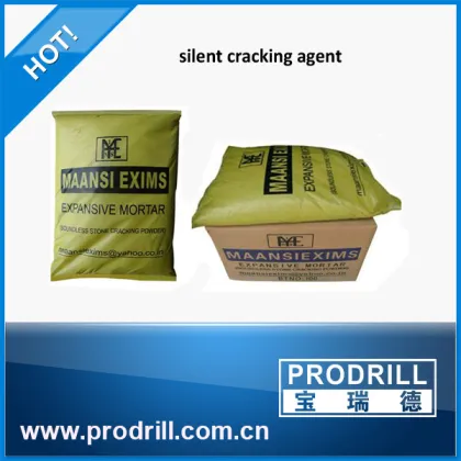 Quarrying soundless stone cracking powder rock melting chemical