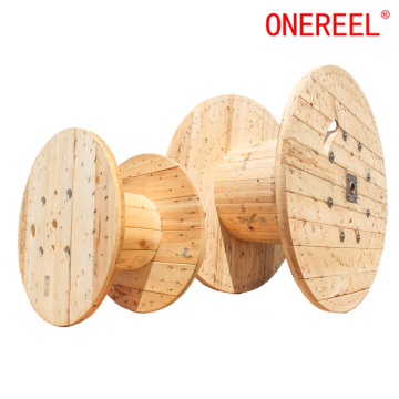 Large Wooden Spools Exported Around the World