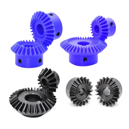ISO9001 Approved Customized Precision Plastic Gears: PA66, HDPE, and Nylon Helical & Cylindrical Gears