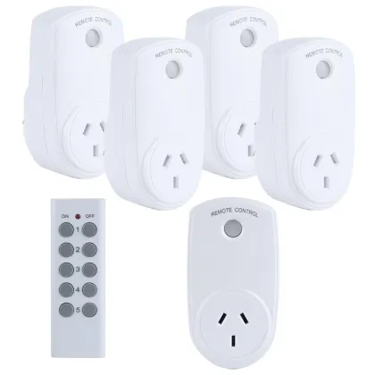 Australian Standard Smart Socket Plug - RF433MHz Smart Home Wall Plug