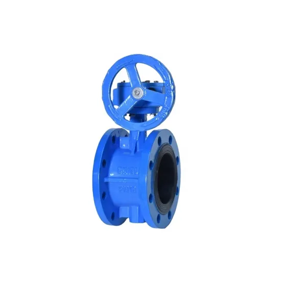 Taike China Manufacturer Center-line Type Worm Gear Flange Butterfly Valve Price