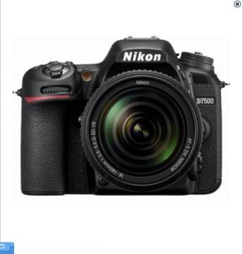 Nikon - D7500 DSLR Camera with AF-S DX NIKKOR 18-140mm f/3.5-5.6G ED VR lens