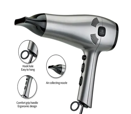 Low Power Cordless 2000W Lylux Revlon One Step Blow Comb Hair Dryer