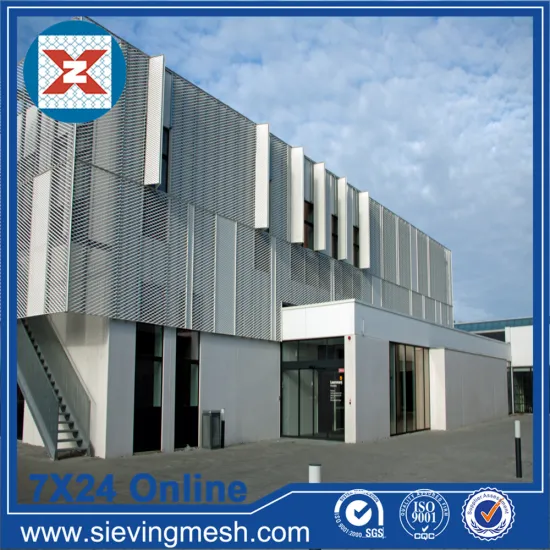 Expanded Metal Mesh Facade