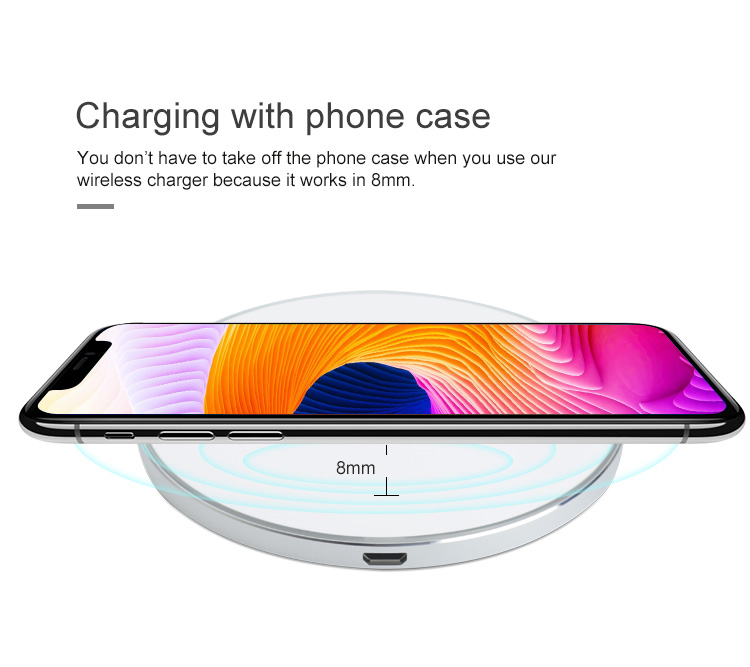 10W QI Slim Fast Wireless Charger