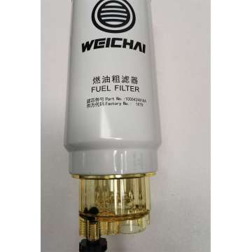 WEICHAI इंजन ईंधन फ़िल्टर 1000424916A 1003697990A