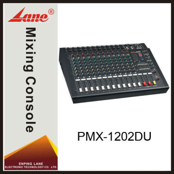 Lane PMX-1202DU 12 channel professional power usb mixing console