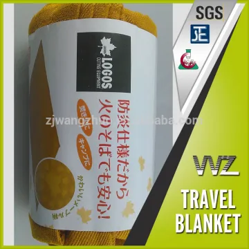 export to Japan 100% Modacrylic flame retardant woven blanket disaster preparendness blanket