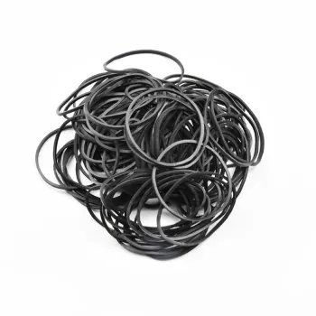 100% Natural Black Rubber Bands - Best Sellers for Office and School Supplies