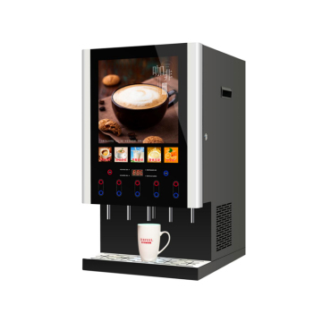 Commercial Office Coffee Machine - 12-Button Five Flavors Hot and Cold Drink Equipment