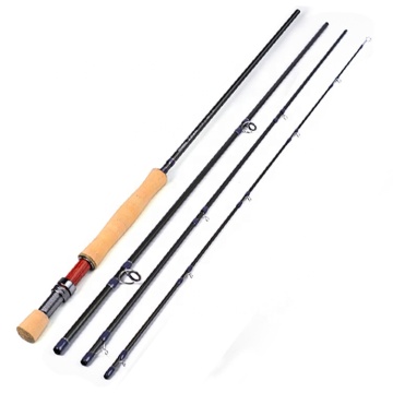 High Quality 9ft 2.7m Fly Fishing Rod with 6wt/8wt Aluminum Reel Seat for Saltwater