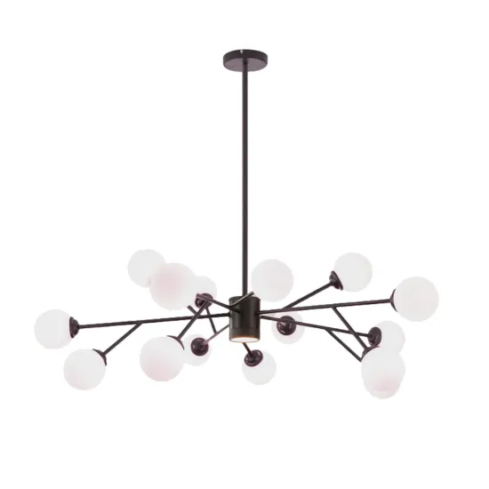 Wholesale Modern Pendant Lighting Collection: Living Rooms, Hotels, Restaurants - G9 Milk White Glass Chandeliers