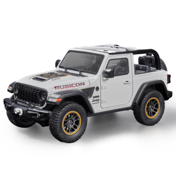 1/18 Rubicon 20th Anniversary Diecast Metal Car Model Toy with Sound and Light