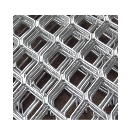 White aluminium security mesh