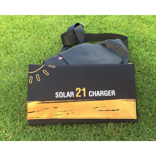 Bolsa de carregamento portátil solar dobrável