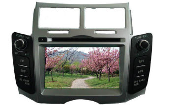 7 Inches Silver Black Color Toyota Yaris Intelligent Car Radio Dvd Gps Navigation Tyt-705g