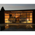 Black Customized Aluminium Garage Door without Glass