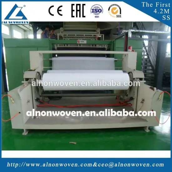 2016 New Design AL-1600 S Nonwoven Machine with Reasonable Price