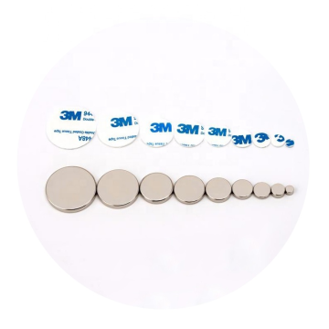 magnets disc with 3m self adhesive sticker