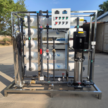 Efficient Water Treatment: Industrial RO Membrane and Resin Media Purifier Machine