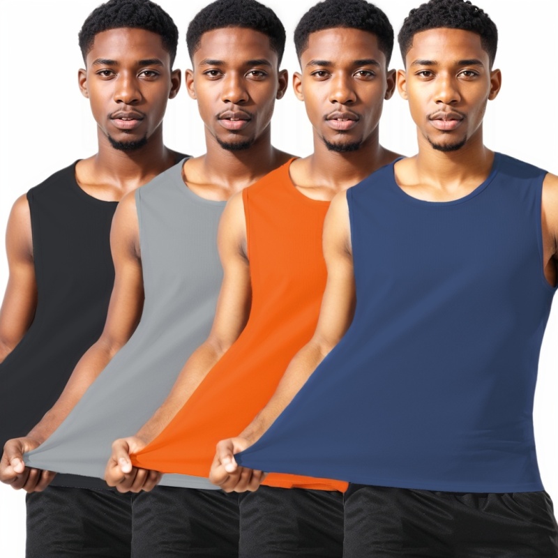 Slim Fit Tank Tops Gym Wear Active Collection