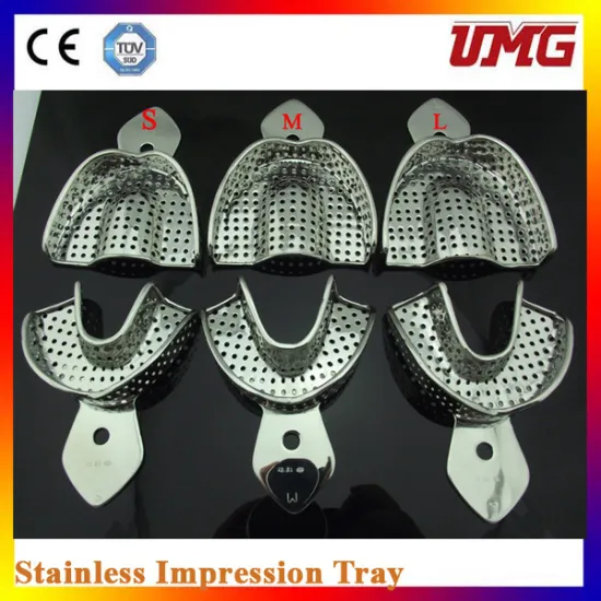 Dental Autoclavable Stainless Steel Impression Tray Perforated/ Dental Instrument