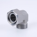 Compression Fittings inner and outer wire right angle elbow Manufactory