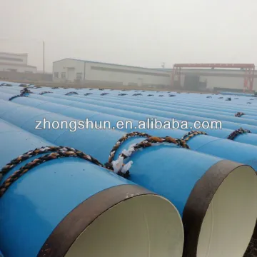 FBE coated steel pipe large size delivery water