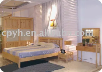 Wooden bedroom furniture(YH-PD606-1)