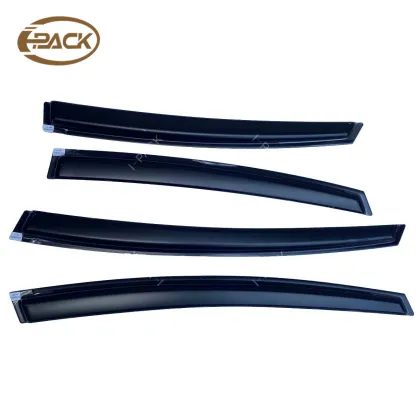 I-Pack Visors Window Visors Wind Deflectors for Toyota Prius V 2012-2018 Rain Guard