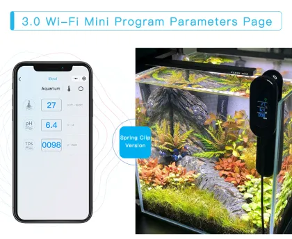 Water Ph Temperature Meter Ph Meter Sensor Ph Orp Tds And Temperature Meter Smart Controller Sensor