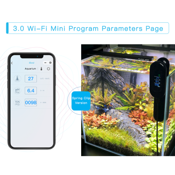 Medidor de temperatura da água Medidor de pH Sensor Ph Orp Tds e medidor de temperatura Smart Controller Sensor