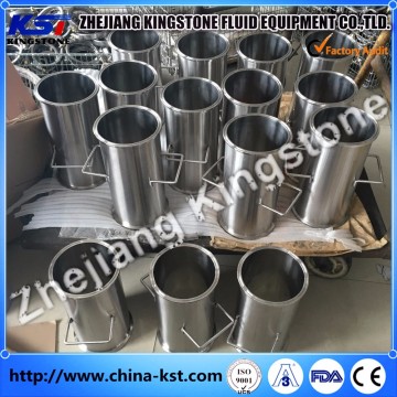 Stainless Steel Sanitary Tri clamp spool with handle use for Extractor