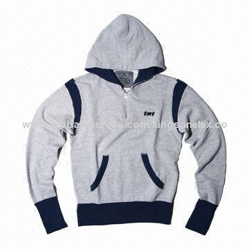 Unisex hoodie with 100% cotton