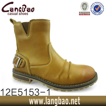 2014 fashion leather shoes men shoes boots casual shoes no brand