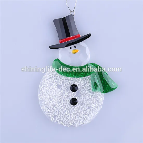 Happy snowman ornament new style christmas decoration