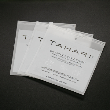 recycled packaging bags transparentes custom for clothes